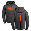 D.Broncos #1 Evan Engram Player Ash One Color Pullover Hoodie Limited Edoa Stitched Jerseys