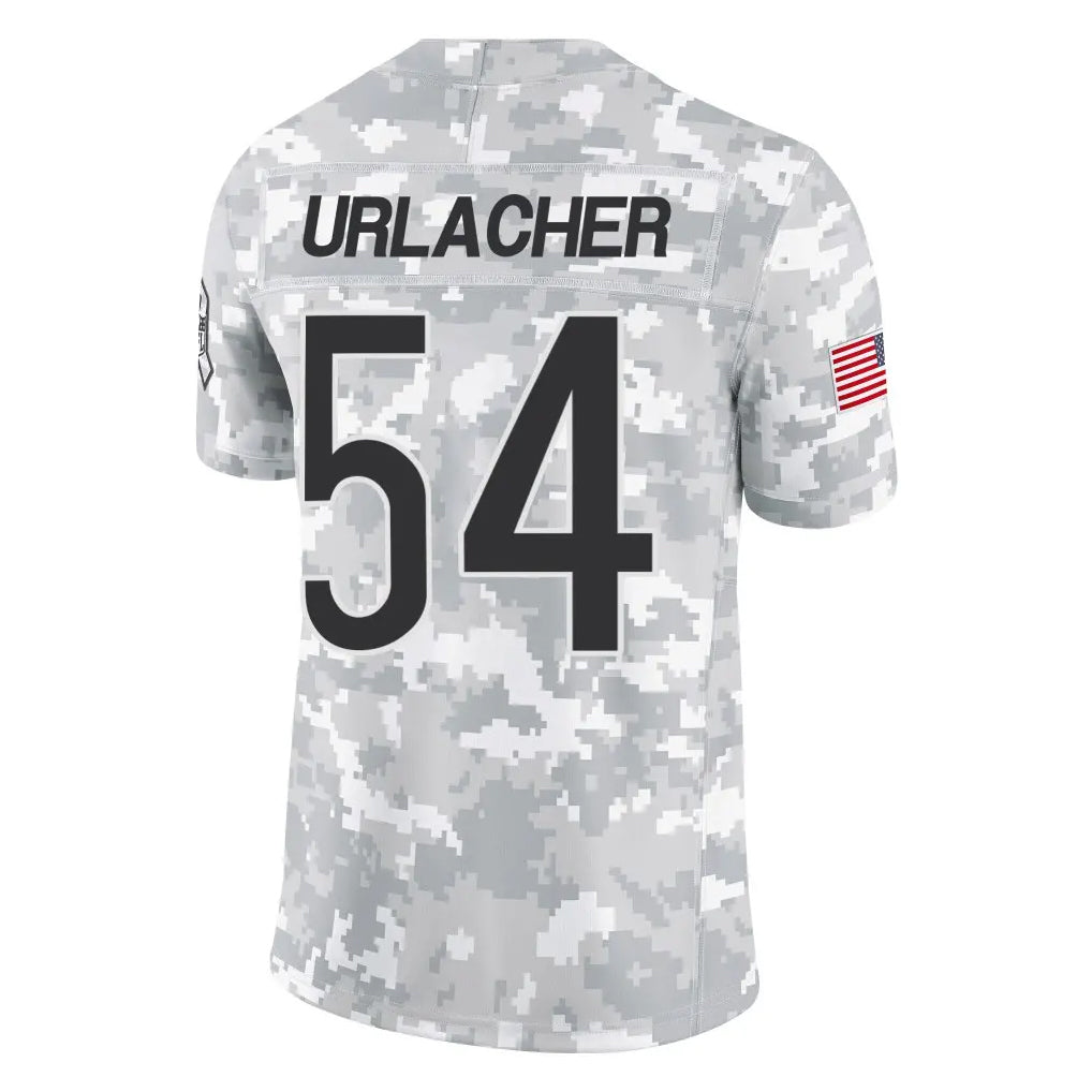 C.Bears #54 Brian Urlacher Player Arctic Camo Salute to Service Limited Edoa Stitched Jerseys
