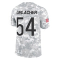 C.Bears #54 Brian Urlacher Player Arctic Camo Salute to Service Limited Edoa Stitched Jerseys