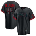 C.Reds #44 Elly De La Cruz Player Black City Connect Home Game Edoa Stitched Jerseys