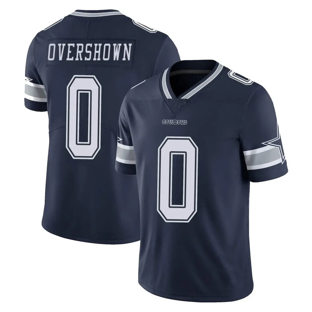 D.Cowboys #0 DeMarvion Overshown Player Navy Vapor Untouchable Limited Home Game Edoa Stitched Jerseys