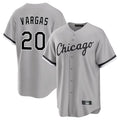 C.White Sox #20 Miguel Vargas Player Gray Home Game Edoa Stitched Jerseys