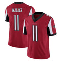 A.Falcons #11 Jalon Walker Player Red Color Vapor Untouchable Limited Home Game Edoa Stitched Jerseys