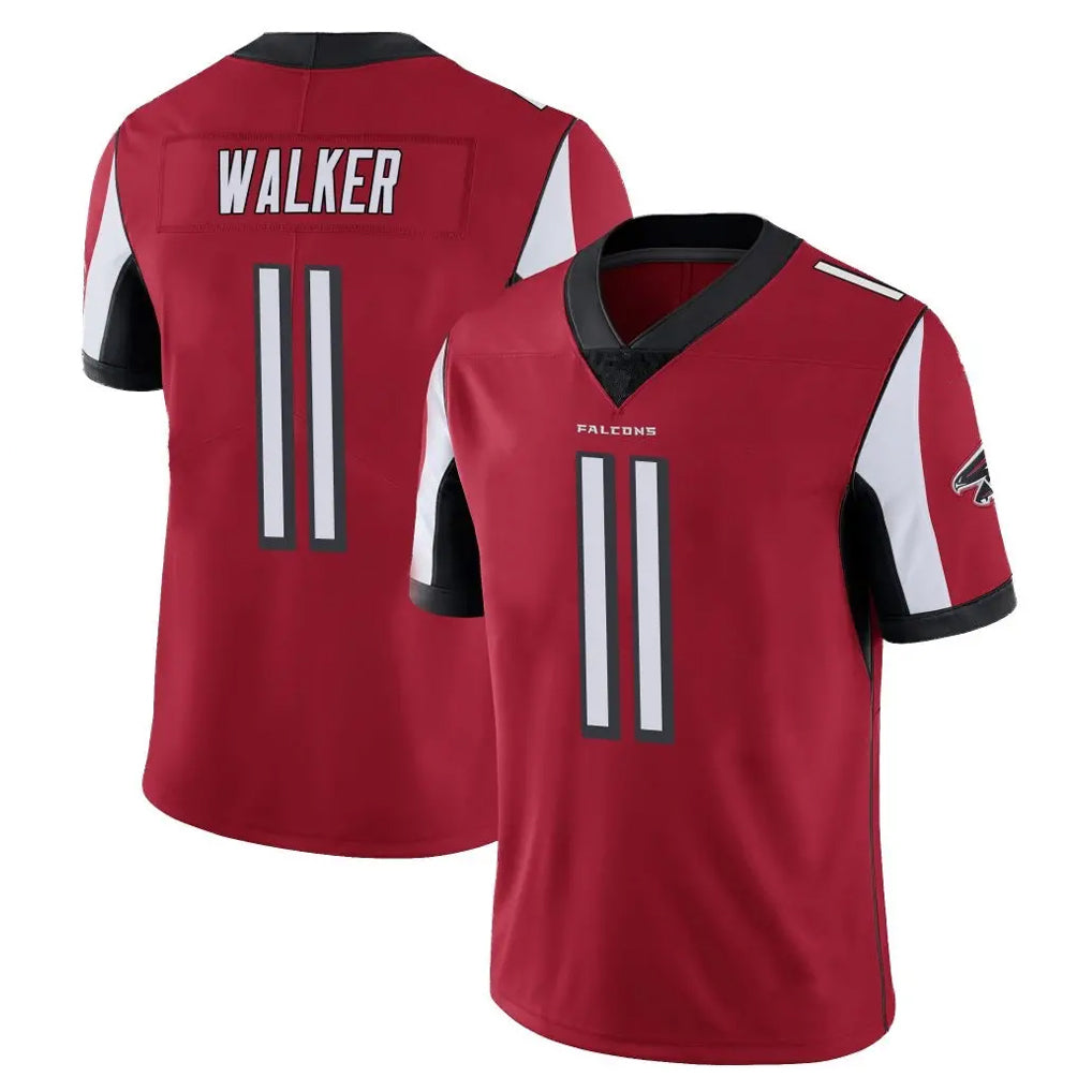 A.Falcons #11 Jalon Walker Player Red Color Vapor Untouchable Limited Home Game Edoa Stitched Jerseys