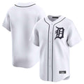 D.Tigers ## Tigers Blank Player White Home Limited Edoa Stitched Jerseys