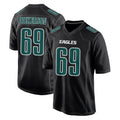 P.Eagles #69 Landon Dickerson Player Carbon Black Fashion Home Game Edoa Stitched Jerseys