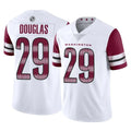 W.Commanders #29 Rasul Douglas Player White Limited Vapor Home Game Edoa Stitched Jerseys