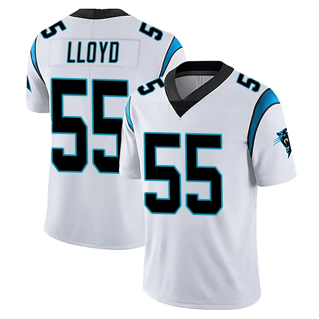 C.Panthers #55 Devin Lloyd Player White Vapor Untouchable Limited Game Edoa Stitched Jerseys