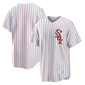 C.White Sox ## White Sox Blank Player Red Stripe White Home Game Edoa Stitched Jerseys