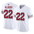 A.Cardinals #22 Tyler Allgeier Player White Vapor F.U.S.E. Limited Home Game Edoa Stitched Jerseys