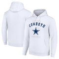 D.Cowboys ## Cowboys Blank Player White Pullover Hoodies Limited Edoa Stitched Jerseys