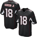 A.Cardinals #18 Marvin Harrison Jr. Player Black Game Edoa Stitched Jerseys