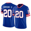 NY.Giants #20 Greg Newsome II Player Royal Classic Vapor Home Game Edoa Stitched Jerseys