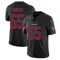 H.Texans #55 Danielle Hunter Player Black Impact Limited Game Edoa Stitched Jerseys