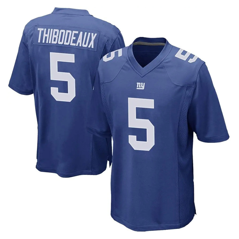 NY.Giants #5 Kayvon Thibodeaux Player Royal Home Game Edoa Stitched Jerseys