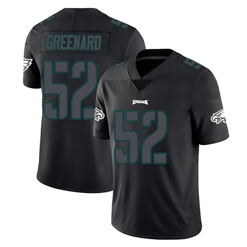 P.Eagles #52 Jonathan Greenard Player Limited Black Impact Home Game Edoa Stitched Jerseys