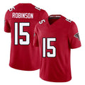 A.Falcons #15 Brian Robinson Player Red Team Color Vapor F.U.S.E. Limited Edoa Stitched Jerseys