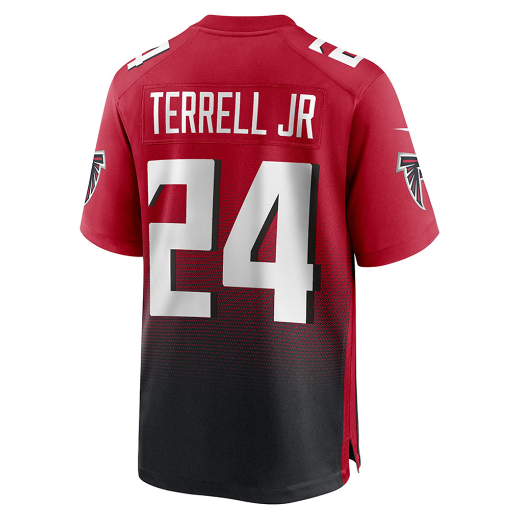 A.Falcons #24 A.J. Terrell Jr. Player Red Alternate Home Game Edoa Stitched Jerseys