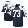 D.Cowboys #73 Tyler Smith Player Navy-White Alternate Home Game Edoa Stitched Jerseys