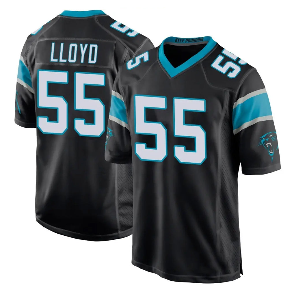 C.Panthers #55 Devin Lloyd Player Black Game Edoa Stitched Jerseys