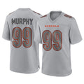 C.Bengals #99 Myles Murphy Player Gray Atmosphere Fashion Game Edoa Stitched Jerseys