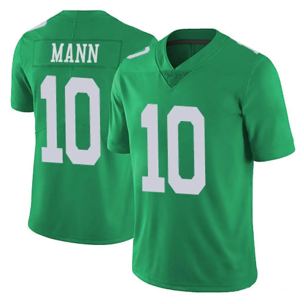 P.Eagles #10 Braden Mann Player Green Limited Vapor Untouchable Home Game Edoa Stitched Jerseys