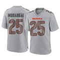 C.Bears #25 Kyle Monangai Player Gray Atmosphere Fashion Game Edoa Stitched Jerseys