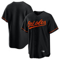B.Orioles ## Orioles Blank Player Black Home Game Edoa Stitched Jerseys