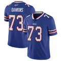B.Bills #73 Dion Dawkins Player Royal Vapor Untouchable Limited Edoa Stitched Jerseys