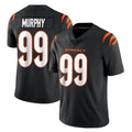 C.Bengals #99 Myles Murphy Player Black Vapor Untouchable Limited Home Game Edoa Stitched Jerseys