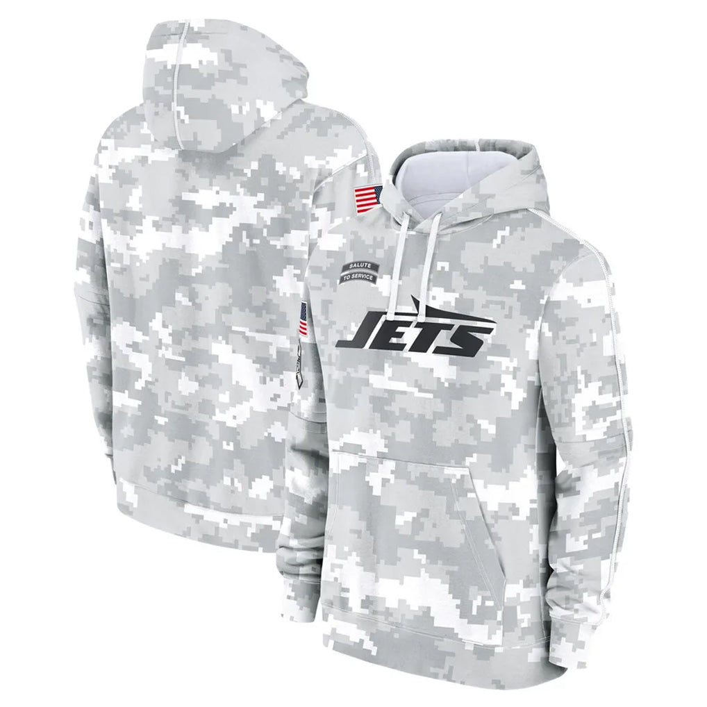 NY.Jets ## Jets Blank Player Arctic Camo Salute to Service Pullover Hoodies Limited Game Edoa Stitched Jerseys
