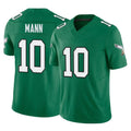 P.Eagles #10 Braden Mann Player Green Kelly Alternate Vapor F.U.S.E. Home Game Edoa Stitched Jerseys