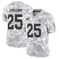 A.Cardinals #25 Zaven Collins Player Camo Salute to Service Limited Edoa Stitched Jerseys
