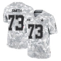 D.Cowboys #73 Tyler Smith Player Arctic Camo Salute to Service Limited Home Game Edoa Stitched Jerseys