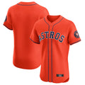 H.Astros ## Astros Blank Player Orange Home Limited Elite Edoa Stitched Jerseys