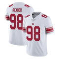 NY.Giants #98 DJ Reader Player White Limited Vapor Untouchable Home Game Edoa Stitched Jerseys