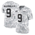 NY.Jets #9 Will McDonald IV Player Arctic Camo Salute to Service Limited Game Edoa Stitched Jerseys