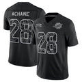 M.Dolphins #28 De¡¯Von Achane Player Black Limited 2026 Salute to Service Home Game Edoa Stitched Jerseys