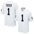 LV.Raiders #1 Tre Tucker Player White Home Game Edoa Stitched Jerseys