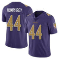 B.Ravens #44 Marlon Humphrey Player Purple Color Vapor Untouchable Home Game Edoa Stitched Jerseys