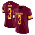 W.Commanders #3 Stefon Diggs Player Burgundy Limited Vapor Home Game Edoa Stitched Jerseys