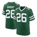 NY.Jets #26 Nahshon Wright Player Green Legacy Home Game Edoa Stitched Jerseys