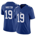 NY.Giants #19 Jameis Winston Player Royal Limited Vapor F.U.S.E. Home Game Edoa Stitched Jerseys