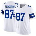 D.Cowboys #87 Jake Ferguson Player White Limited Vapor F.U.S.E. Home Game Edoa Stitched Jerseys