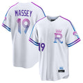 KC.Royals #19 Michael Massey Player White 2026 City Connect Limited Home Edoa Stitched Jerseys