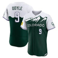 C.Rockies #9 Brenton Doyle Player Green City Connect Limited Elite Home Edoa Stitched Jerseys