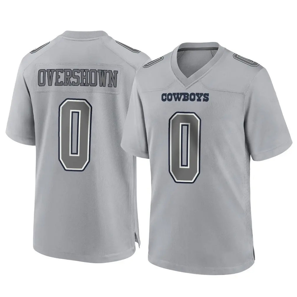 D.Cowboys #0 DeMarvion Overshown Player Gray Atmosphere Fashion Home Game Edoa Stitched Jerseys