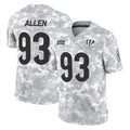 C.Bengals #93 Jonathan Allen Player Arctic Camo Salute to Service Limited Edoa Stitched Jerseys