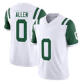 NY.Jets #0 Braelon Allen Player White Limited Classic Vapor F.U.S.E. Home Game Edoa Stitched Jerseys