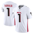 A.Falcons #1 Tua Tagovailoa Player White Vapor Untouchable Limited Home Game Edoa Stitched Jerseys